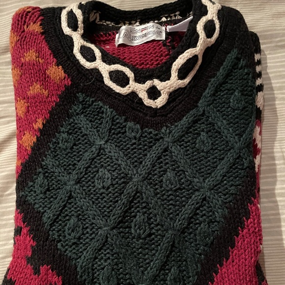 Enfin for Alexandria, Cotton Knit Sweater, Size S - Picture 2 of 5